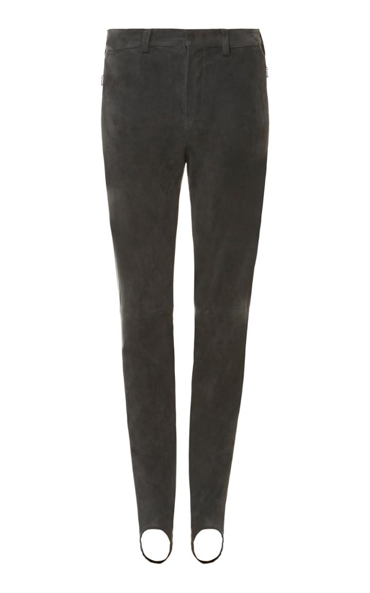 Bogner Sport Carla Stretch-suede Stirrup Pants