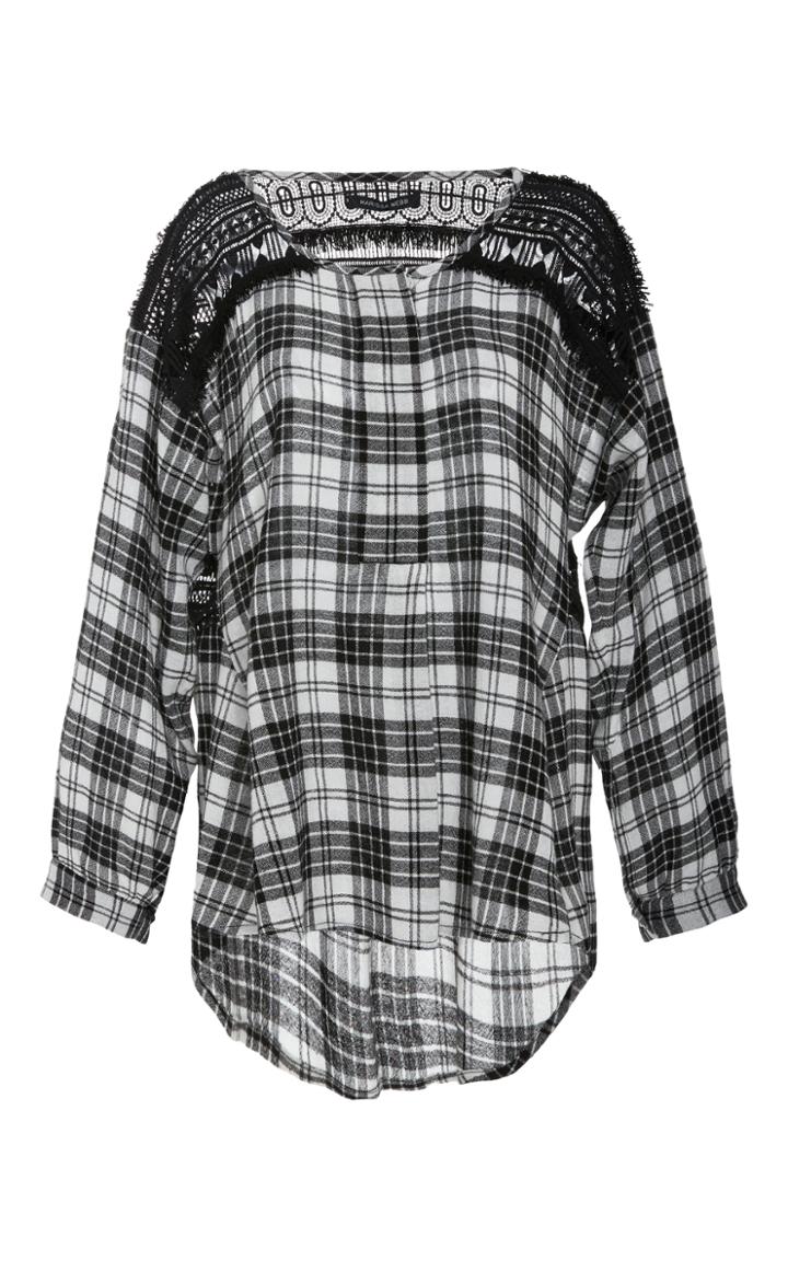 Marissa Webb Amelie Plaid Top