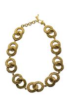 Moda Operandi Cano Nudo 24k Gold-plated Link Necklace