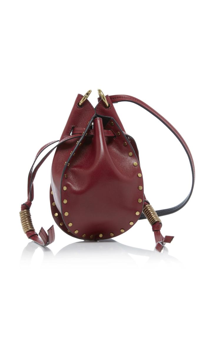 Isabel Marant Radji Studded Leather Bucket Bag