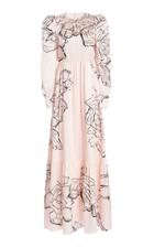 Moda Operandi Erdem Alvienne Printed Silk Gown