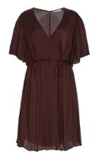 Moda Operandi Vince Crushed Satin Flutter Dress