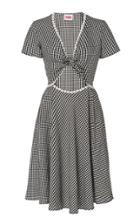 Solid & Striped Gingham Cutout Ponte Dress