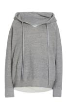 Nili Lotan Rayne Cotton-terry Hooded Sweatshirt