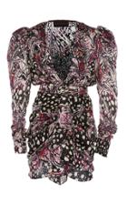 Dundas Lilly Devore Mini Dress