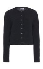 Moda Operandi Molly Goddard Minerva Pointelle-inset Wool Cardigan Sweater Size: M