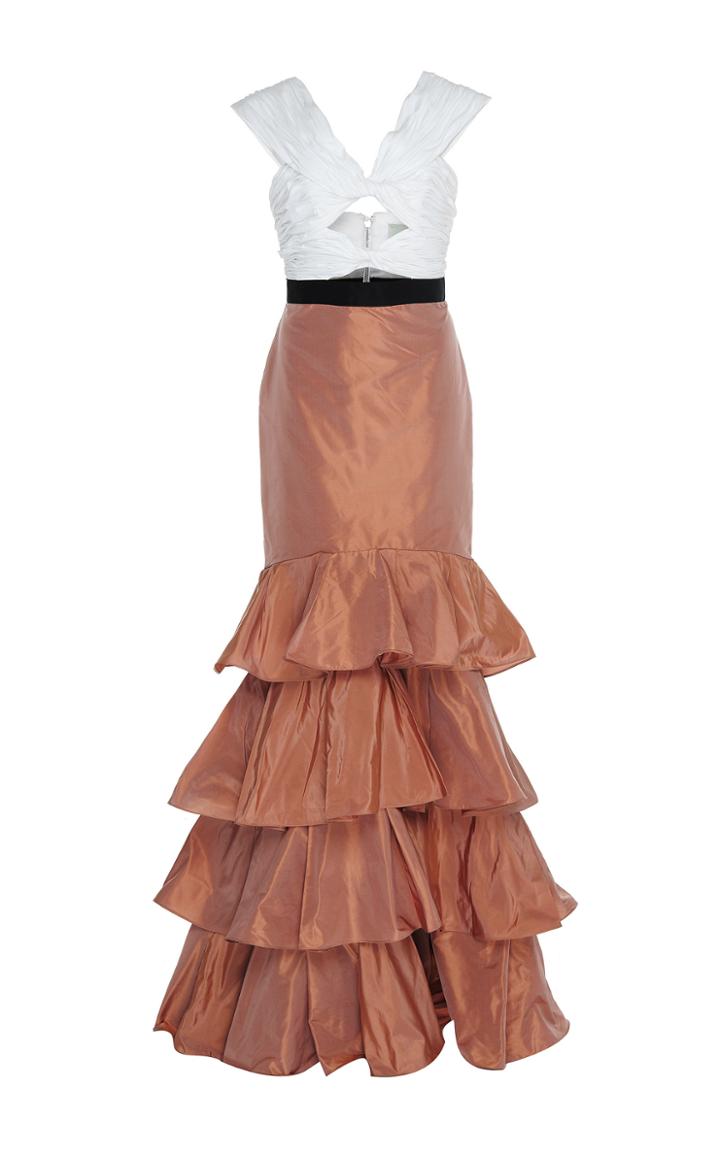 Johanna Ortiz Gypsy Magic Off-the-shoulder Mermaid Dress
