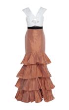 Johanna Ortiz Gypsy Magic Off-the-shoulder Mermaid Dress