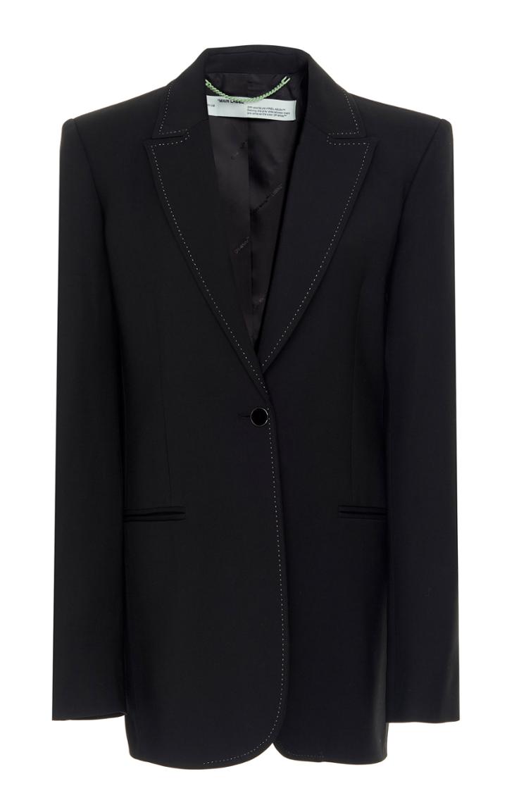 Off-white C/o Virgil Abloh Tailored Wool Blazer