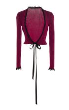 Alberta Ferretti Wrap Style Cardigan