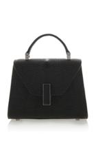Valextra Iside Micro Textured-leather Tote