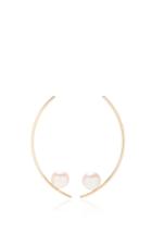 White/space Treviso 14k Gold Pearl Earrings