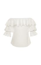 Lena Hoschek Arriba Off The Shoulder Blouse