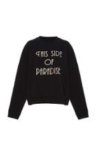 Needle & Thread Paradise Graphic Print Sweatshirt