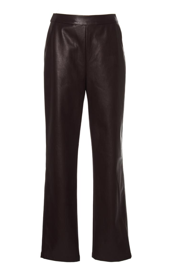 Huishan Zhang Sara Vegan Leather Trousers