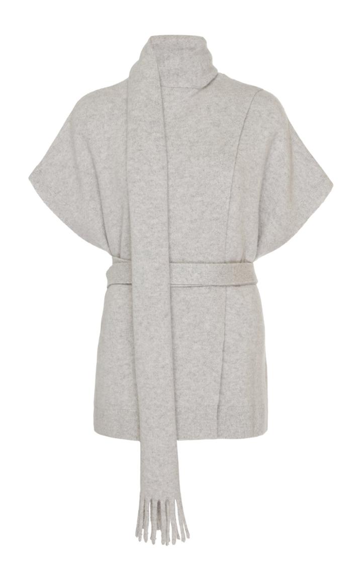 Proenza Schouler Draped Cashmere Sleeveless Pullover