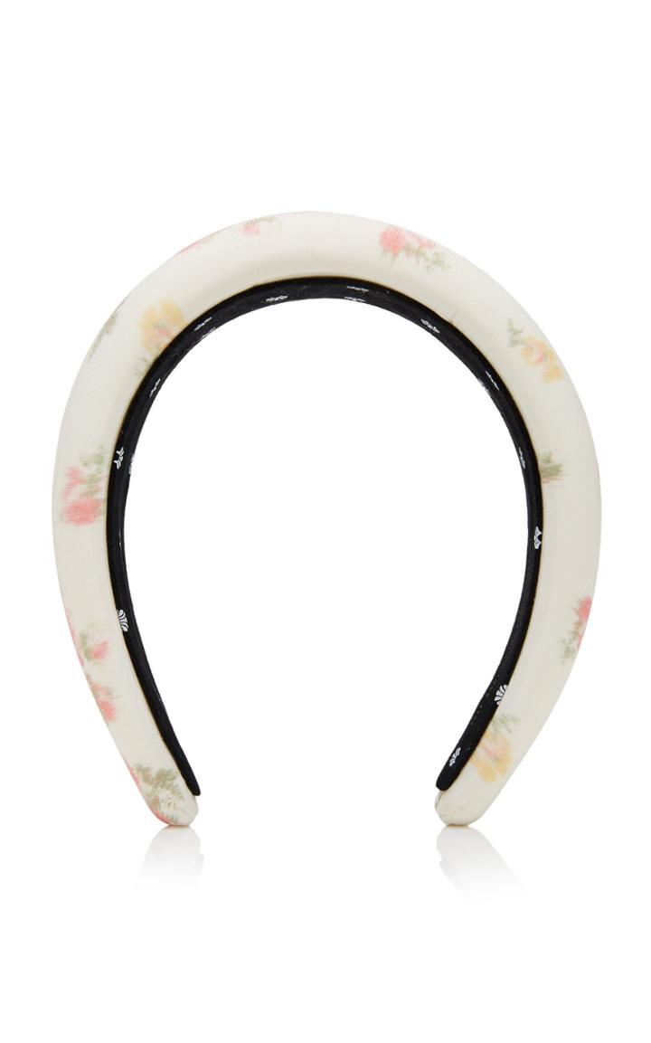 Lele Sadoughi X Loveshackfancy Alice Floral-print Headband