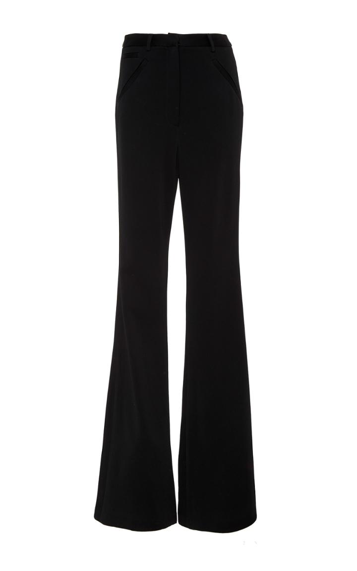 Oday Shakar Satin Flared Pants