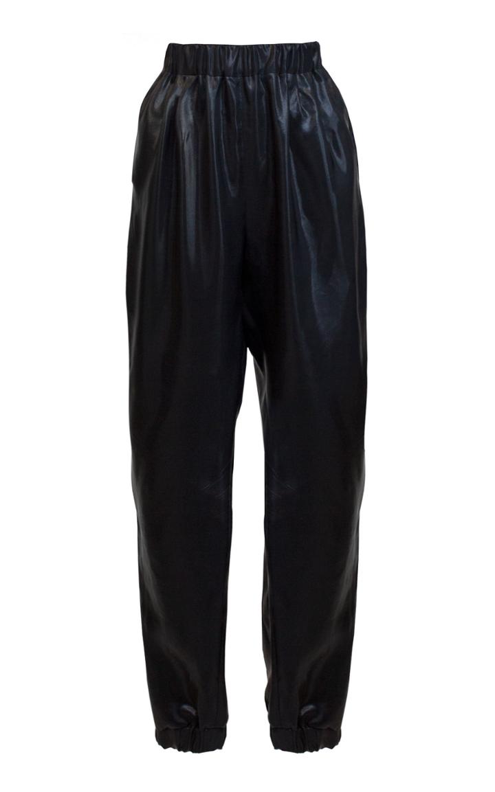 Lake Studio Pleated Crepe De Chine Harem Pants