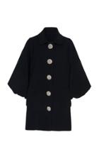Moda Operandi Andrew Gn Puffed Sleeve Crepe Jacket Size: 34
