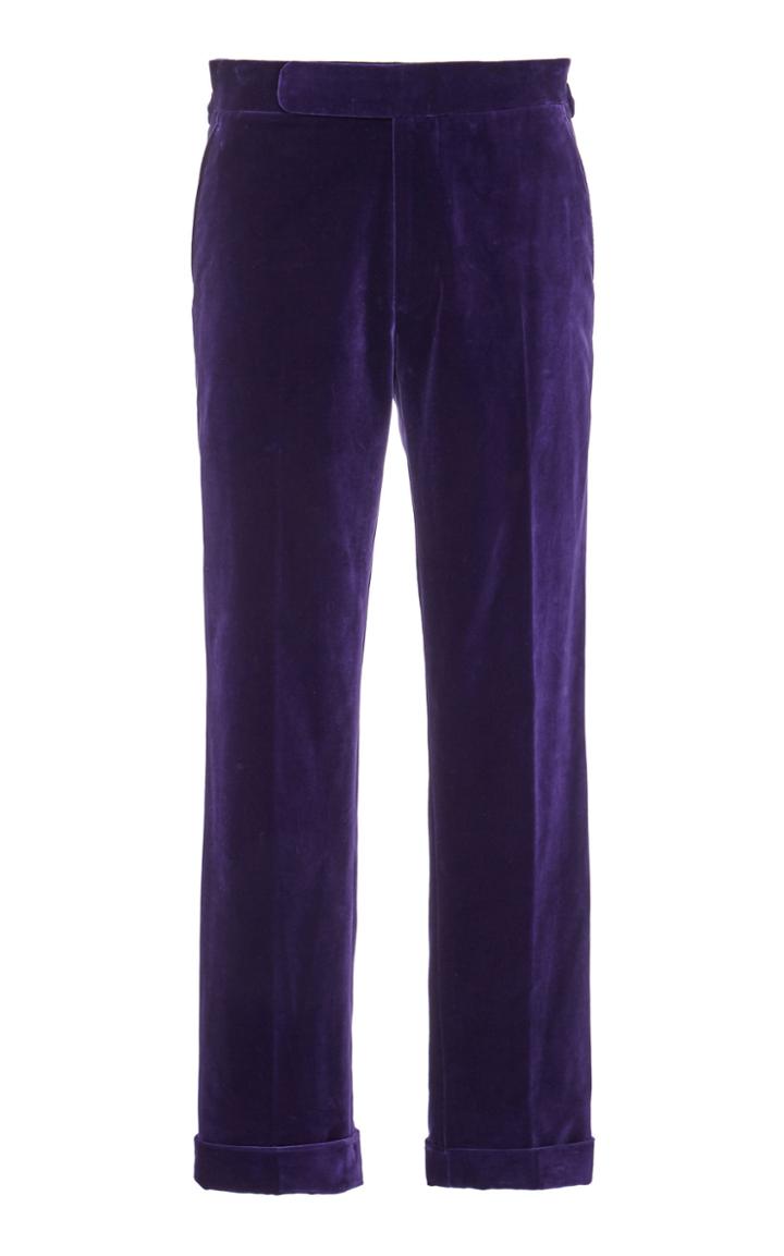 Ralph Lauren Gregory Velvet Pants