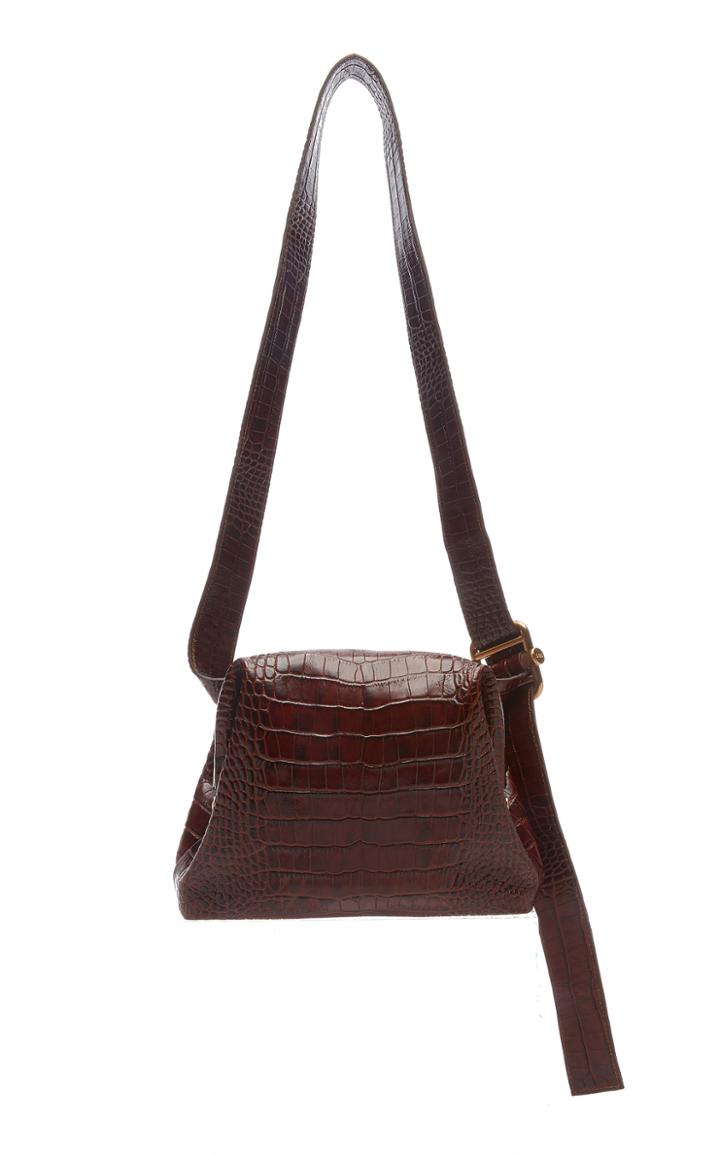 Moda Operandi Osoi Brot Mini Croc-effect Leather Bag