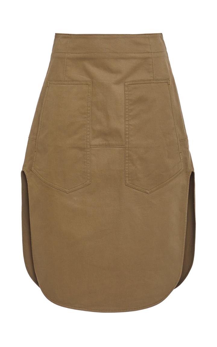 Moda Operandi Tibi Myriam Twill Pencil Skirt Size: 00