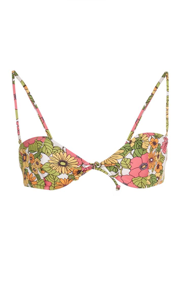 Dodo Bar Or Jaden Printed Bikini Top