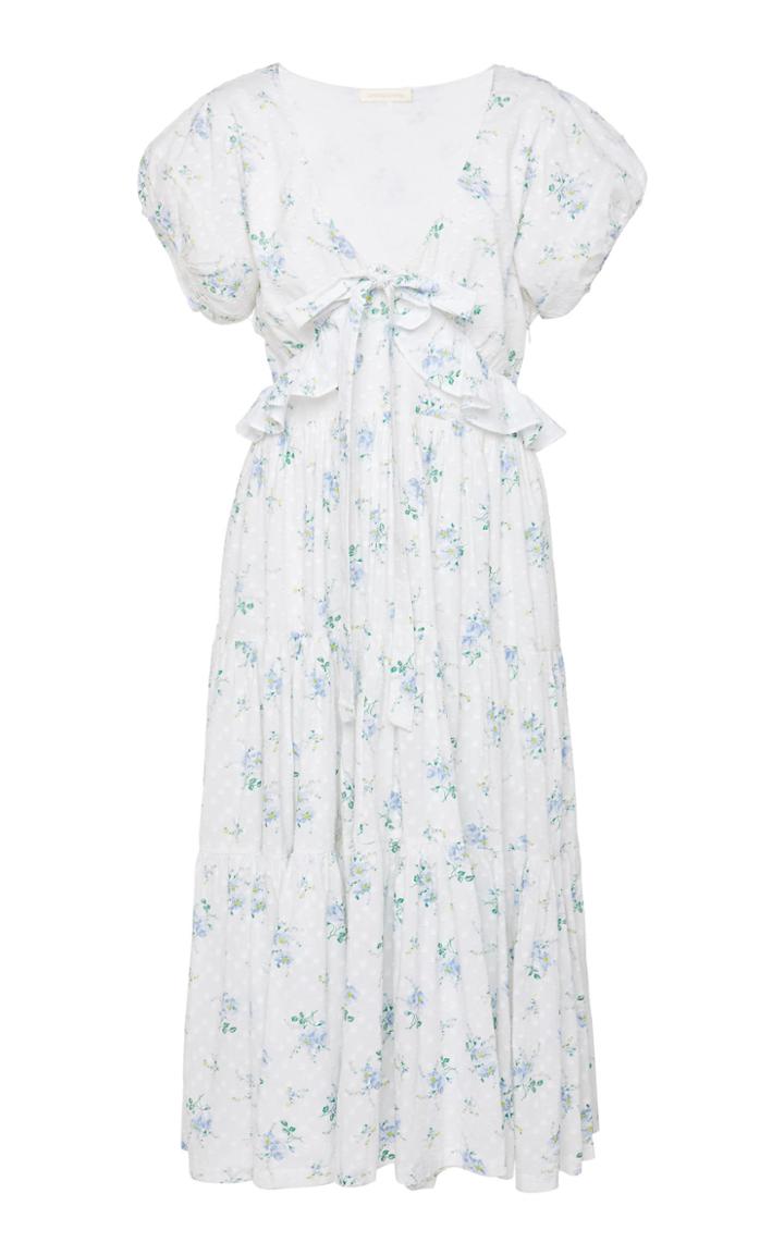 Loveshackfancy Carlton Midi Floral Dress