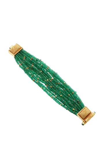 Amrapali 18k Gold Emerald Bracelet