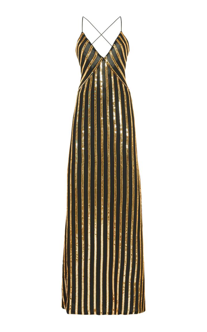Moda Operandi Galvan Pride Spaghetti Strap Dress