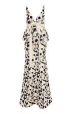 Brock Collection Floral Peplum Gown