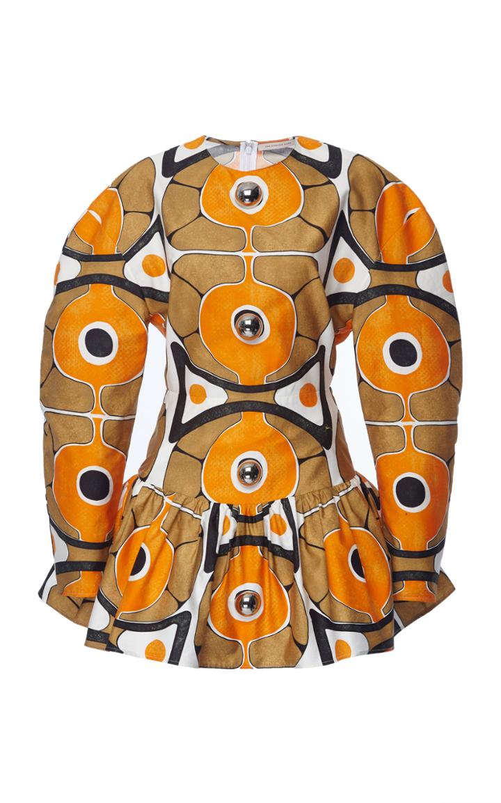 Christopher Kane Molecule Cotton Dress