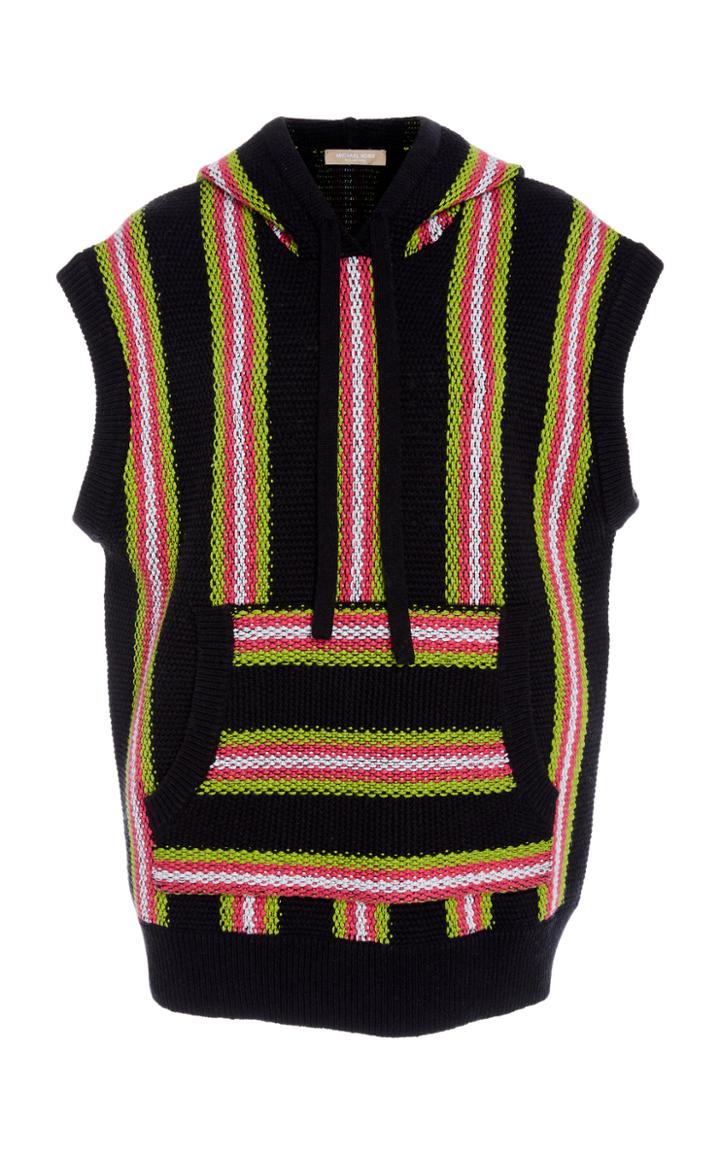 Michael Kors Collection Baja Cotton Cashmere Blend Hoodie