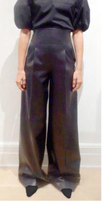 Rosetta Getty Specialorder-high Rise Pleat Front Trouser-yl