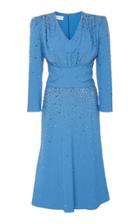 Michael Kors Collection Studded Crepe Dress