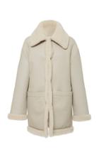 Tory Burch Oliver Shearling Coat