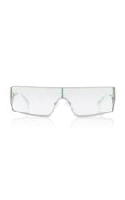 Adam Selman X Le Specs The Luxx Metal Square-frame Sunglasses