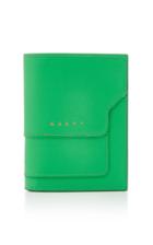 Marni Portafoglio Leather Bifold Wallet