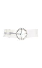 Attico Crystal-embellished Pvc Belt