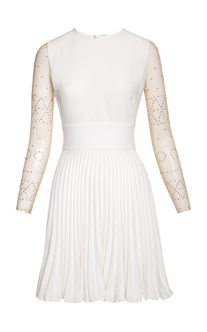 Lilli Jahilo Frida Crystal Embellished Sleeve Mini Dress