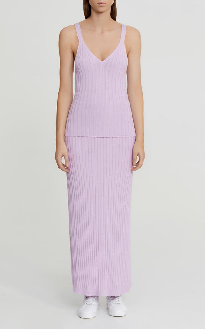 Moda Operandi Significant Other Ariana Ribbed-knit Sleeveless Top