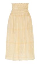 Cloe Cassandro Billie High-rise Silk Skirt