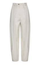Moda Operandi Magda Butrym Harwich Pleated Cotton Pants Size: 36