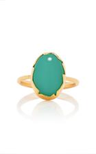 Annette Ferdinandsen Chrysoprase Egg Ring