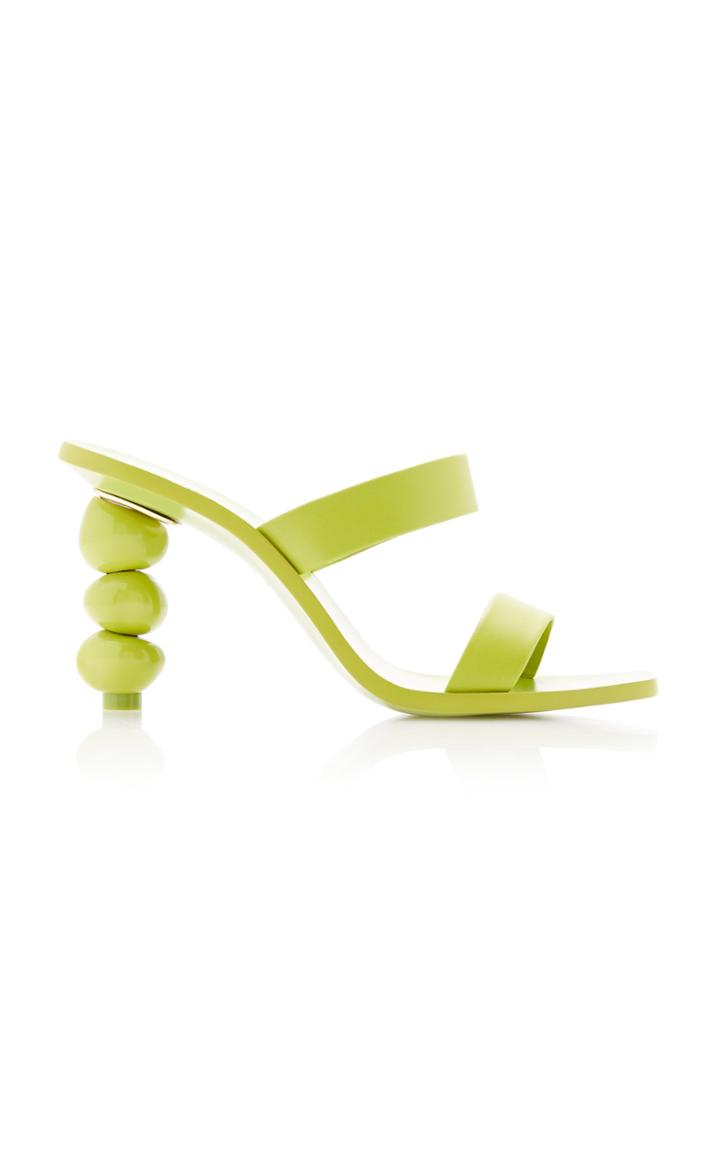 Moda Operandi Cult Gaia Meta Stone-stacked Sandals Size: 35