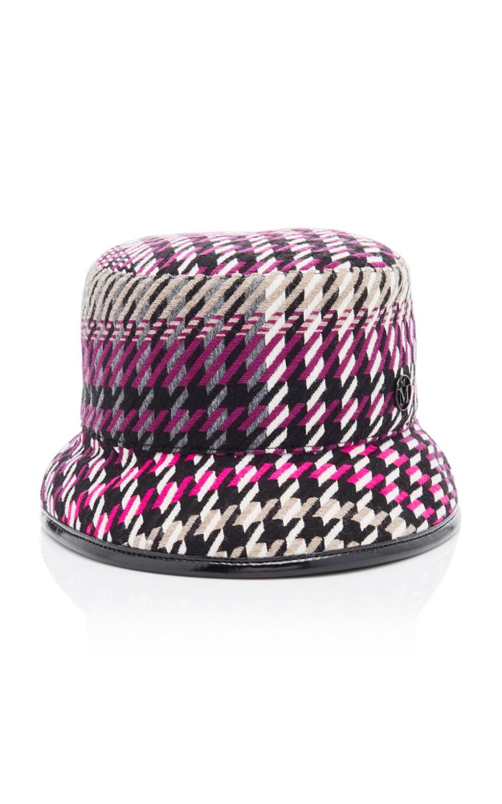 Maison Michel Jason Printed Vinyl Bucket Hat