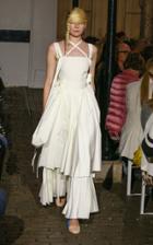 A.w.a.k.e. Evening Maya Pleated Plisse Maxi Dress