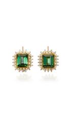 Jamie Wolf Green Tourmaline Stud Earrings