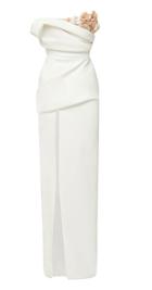 Rachel Gilbert Specialorder-lilana Strapless Gown-rush-dk
